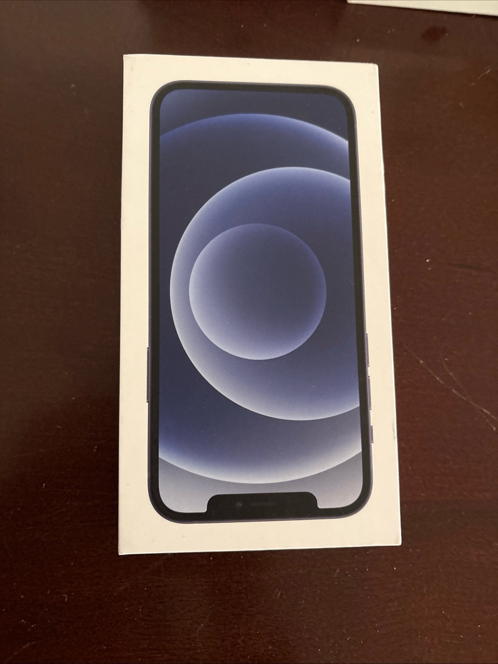 Apple iPhone 12 - empty Blue Front box. Box only